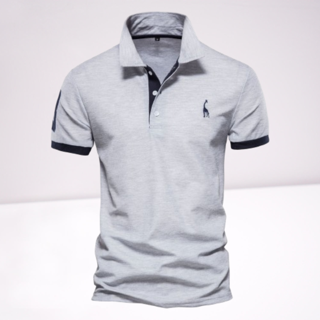 Elmer | Elegant Herre Polo Skjorte - Stilfuld Komfort