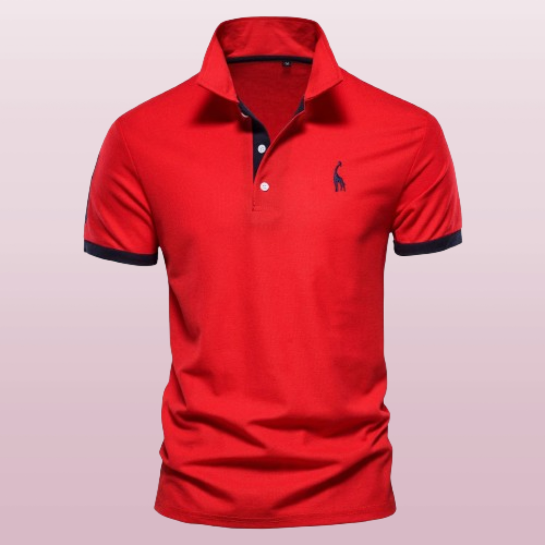 Elmer | Elegant Herre Polo Skjorte - Stilfuld Komfort