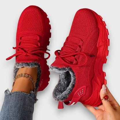 Chloe | Snørebånd Vinter Sneakers