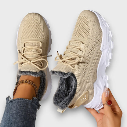 Chloe | Snørebånd Vinter Sneakers