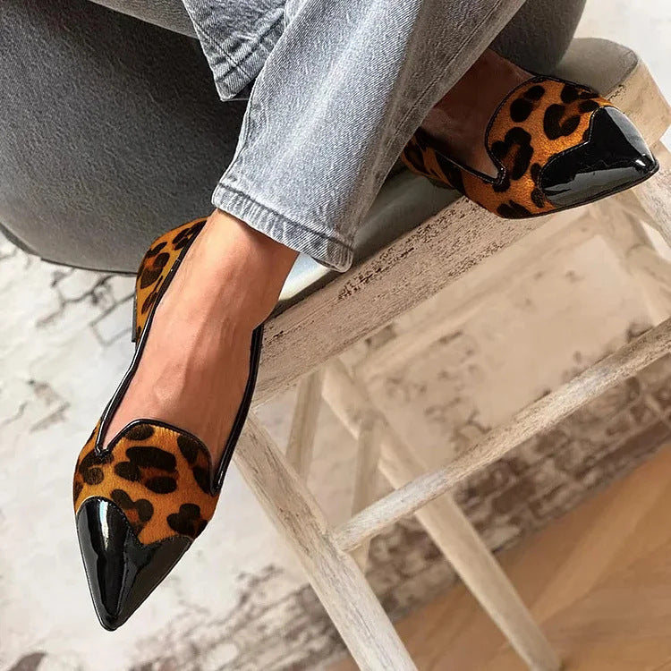 Avera - Mokkasiner Charm Leopard