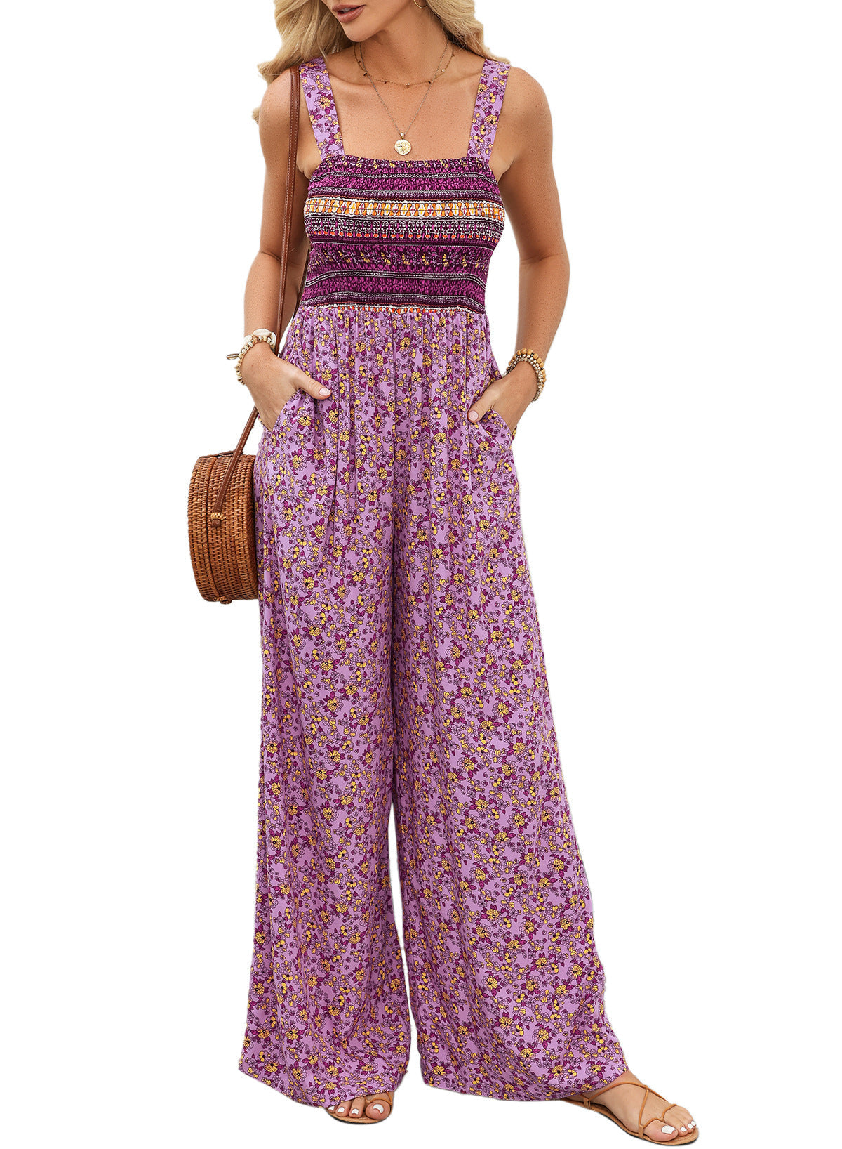 Claire | Livlig Forårs Jumpsuit til Solrige Dage