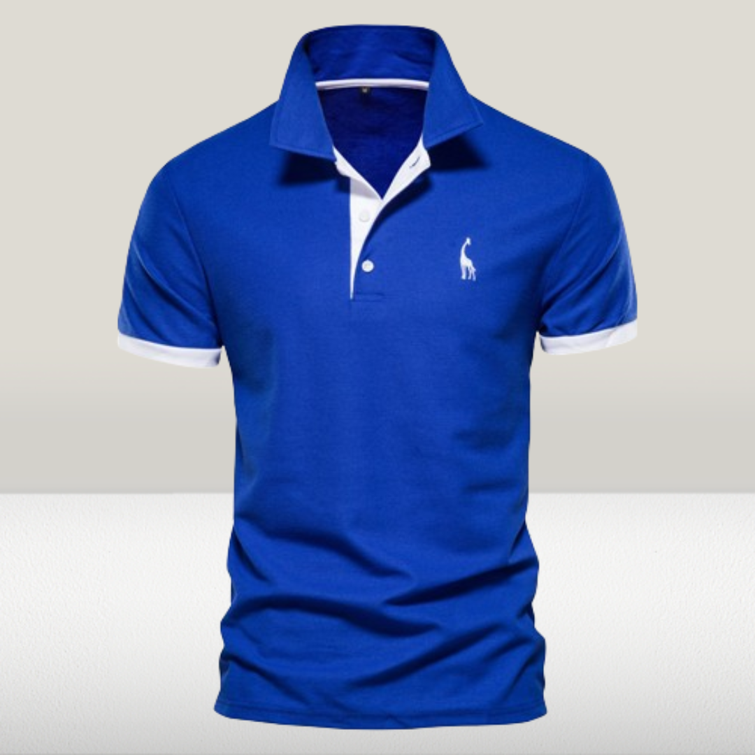 Elmer | Elegant Herre Polo Skjorte - Stilfuld Komfort