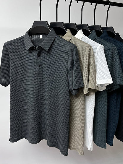 Samuel | Stilfuld Performance Polo Shirt til Mænd