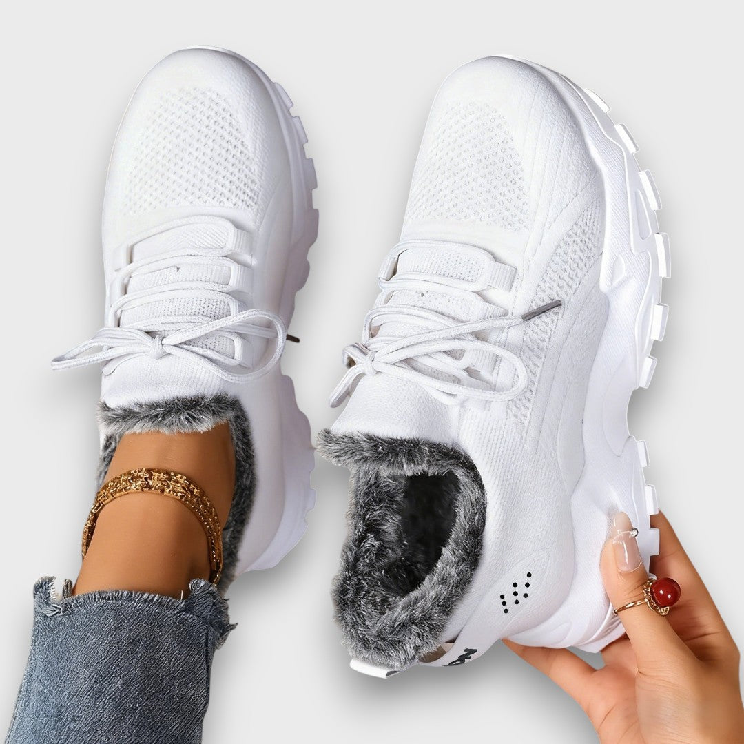 Chloe | Snørebånd Vinter Sneakers