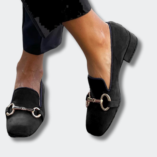 Louna™ | Elegante Mokkasiner med Spænde