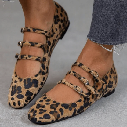 Angelie - Leopardprint Sko