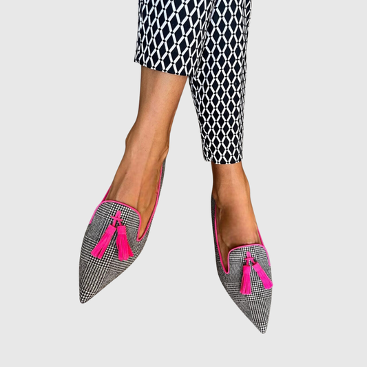 Betty - Chic Mokkasiner med Spids