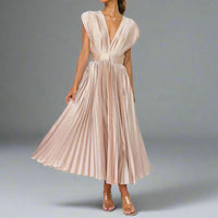 Samantha | Elegant midi kjole til enhver lejlighed