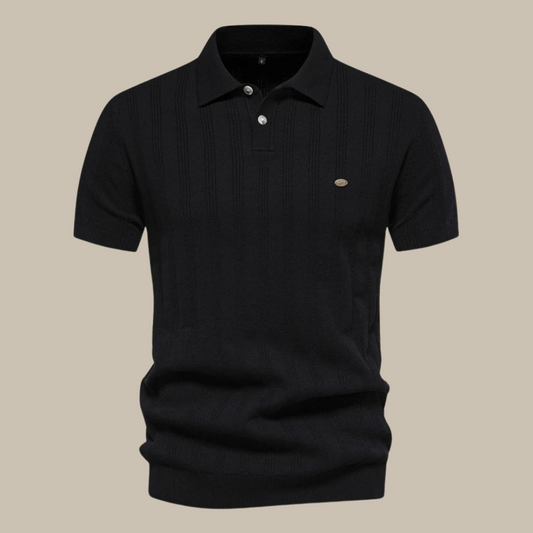 Blake | Stilfuld Merino Uld Polo Shirt til Mænd