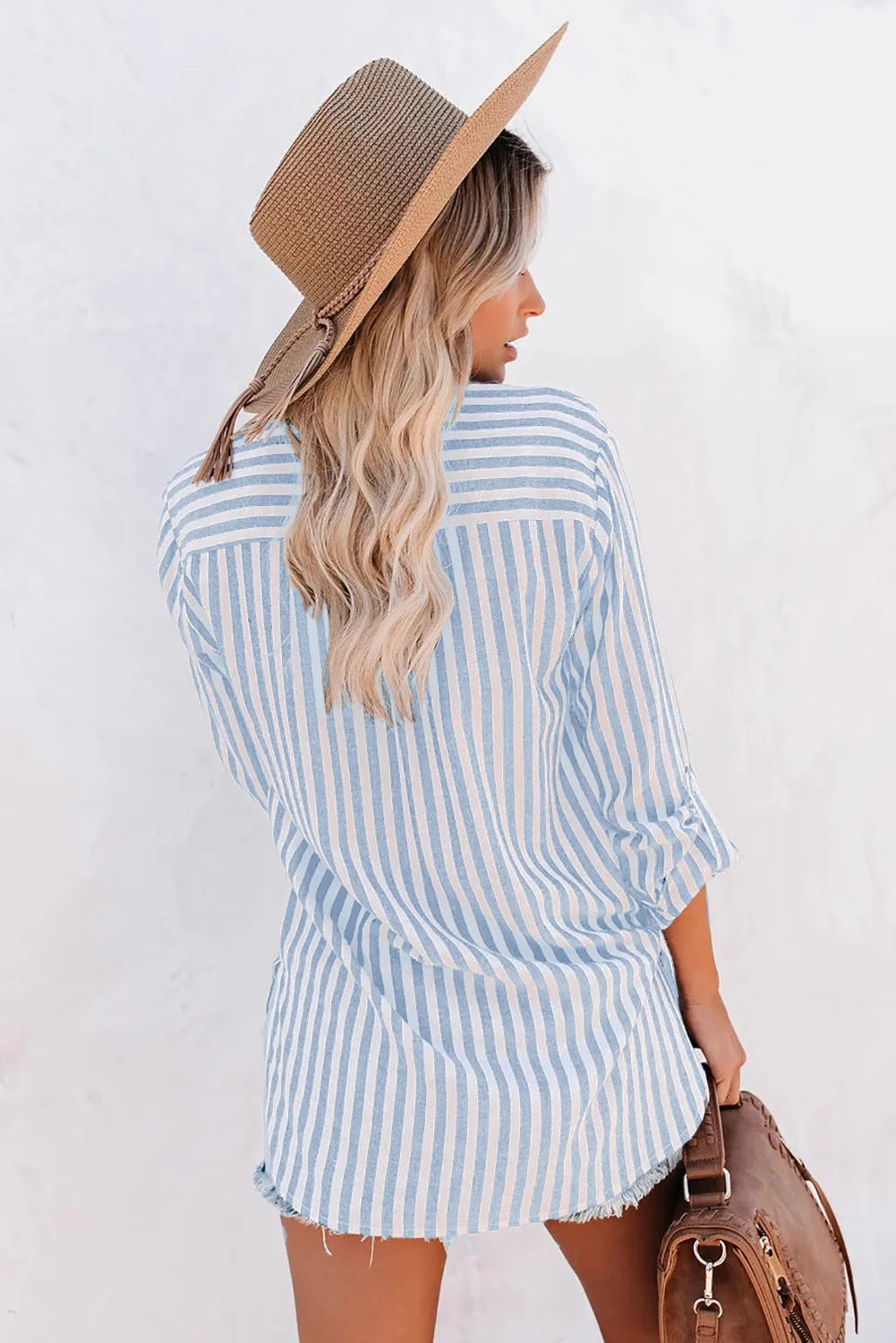 Jane | Stribet Bluse til Kvinder - Casual Chic