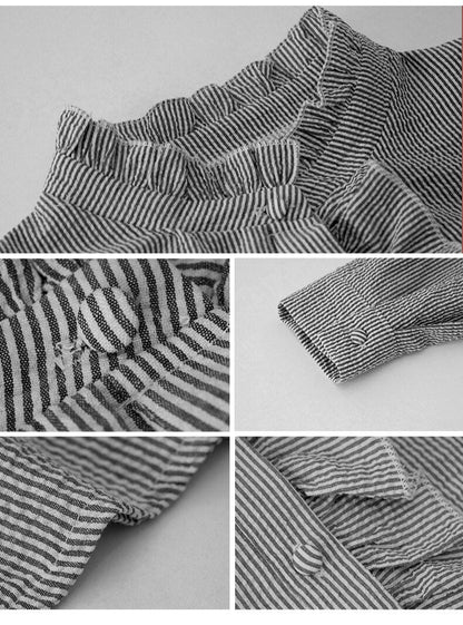 Lila | Elegant Ruffle Bluse til Kvinder