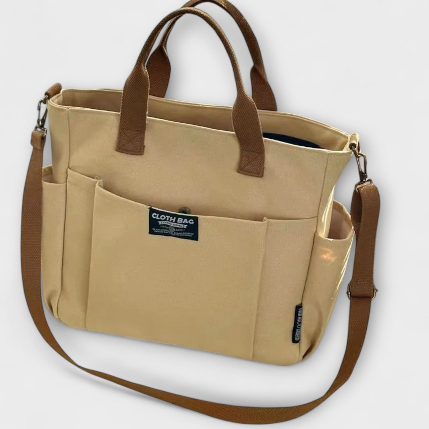 Olivia - Minimalistisk Canvas Tote Bag