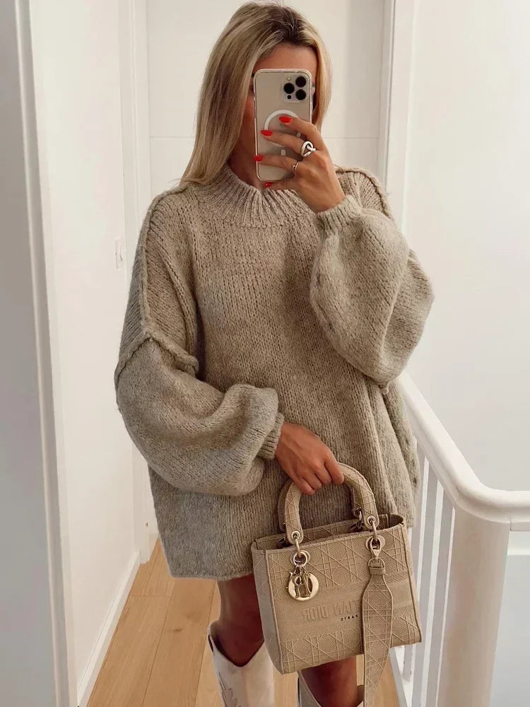 Devon | Kvinders Oversized Sweater Kjole