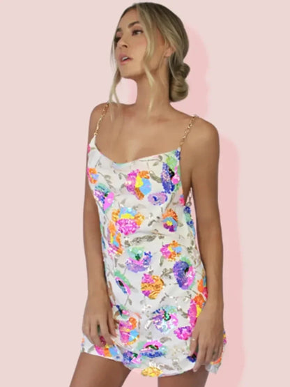 Florentine | Elegant Blomsterkjole til Sommerdrømme