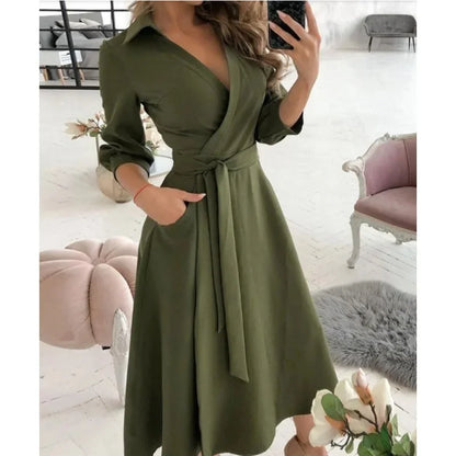 Milena | Stilfuld Wrap Kjole