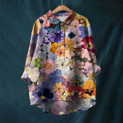 Angela | Oversized Skjorte med Alsidig Stil til Kvinder