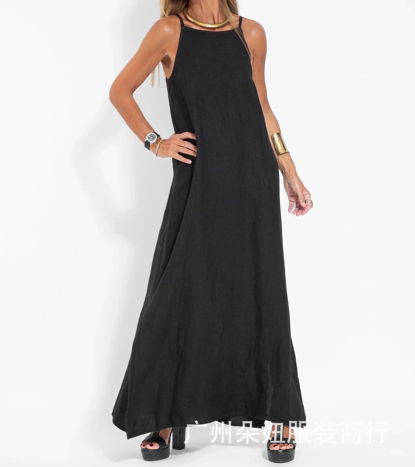 Piper | Elegant Kjole med Slids