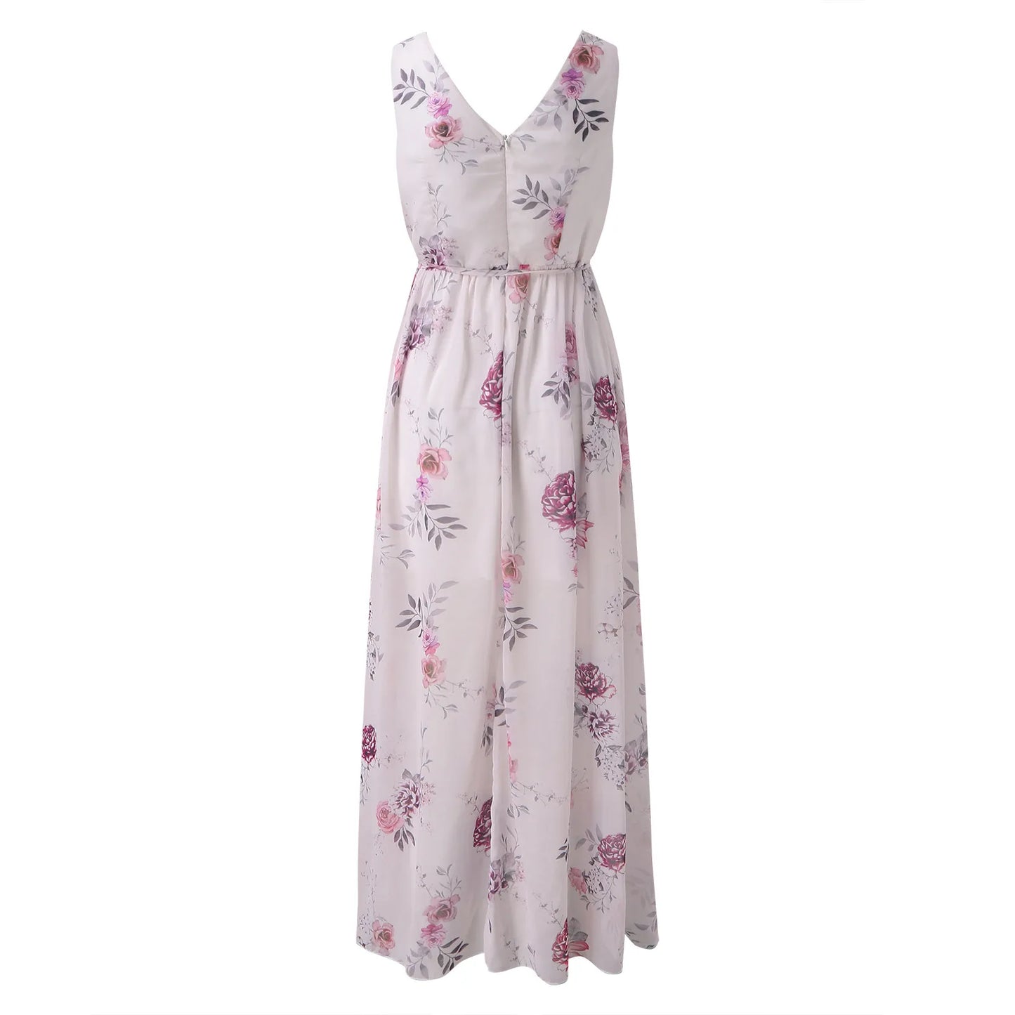 Felicia | Elegant Slids Maxi Kjole til Enhver Lejlighed