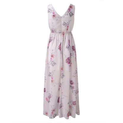 Felicia | Elegant Slids Maxi Kjole til Enhver Lejlighed