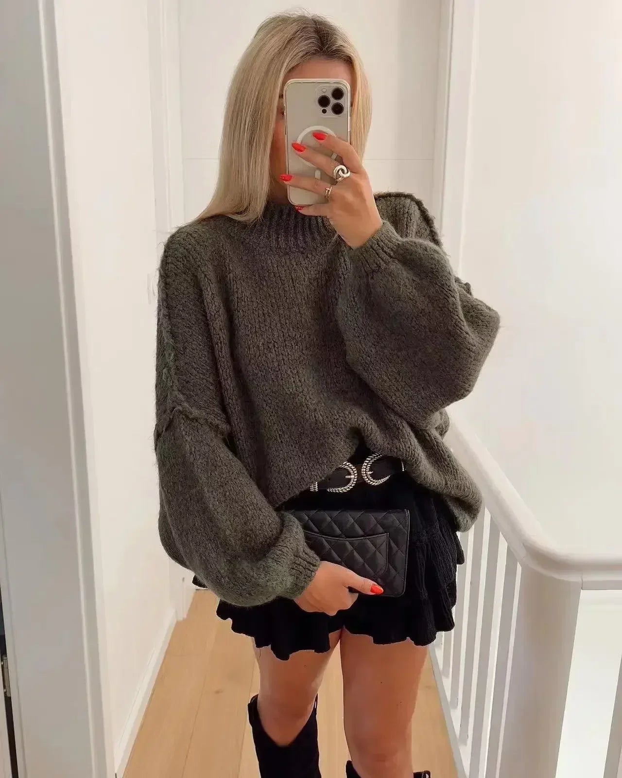 Devon | Kvinders Oversized Sweater Kjole