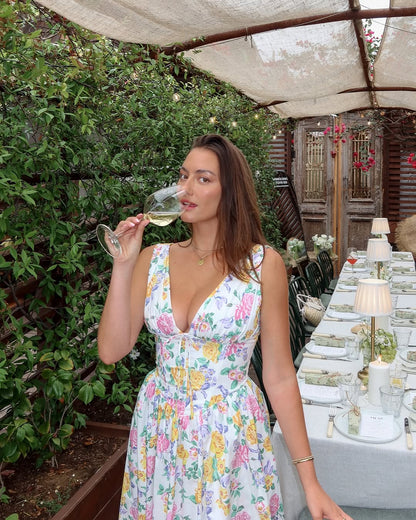 Sophia | Elegant Blomsterkjole til Sommer