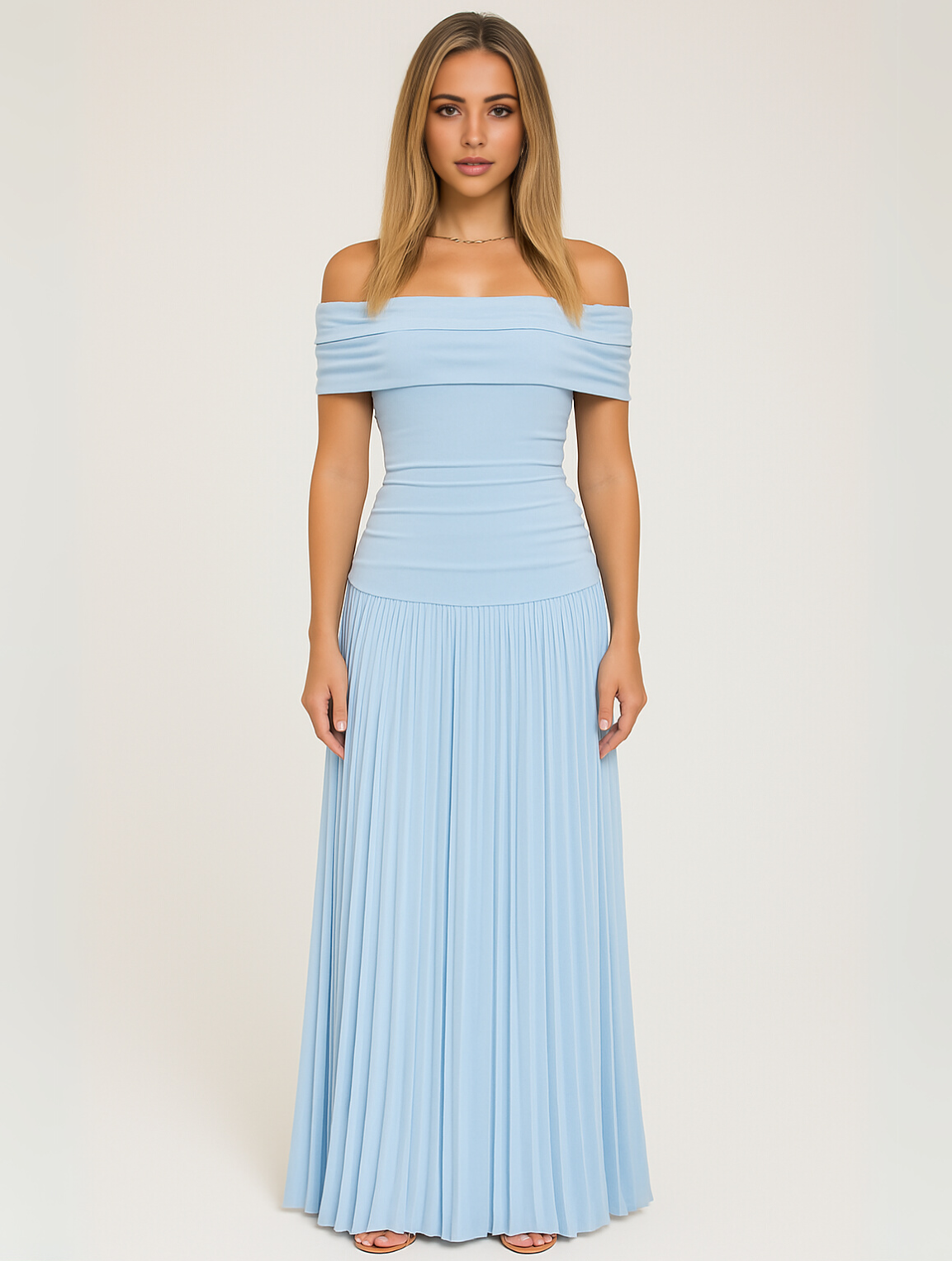 Susan | Tidless Elegant Off-Shoulder Maxi Kjole