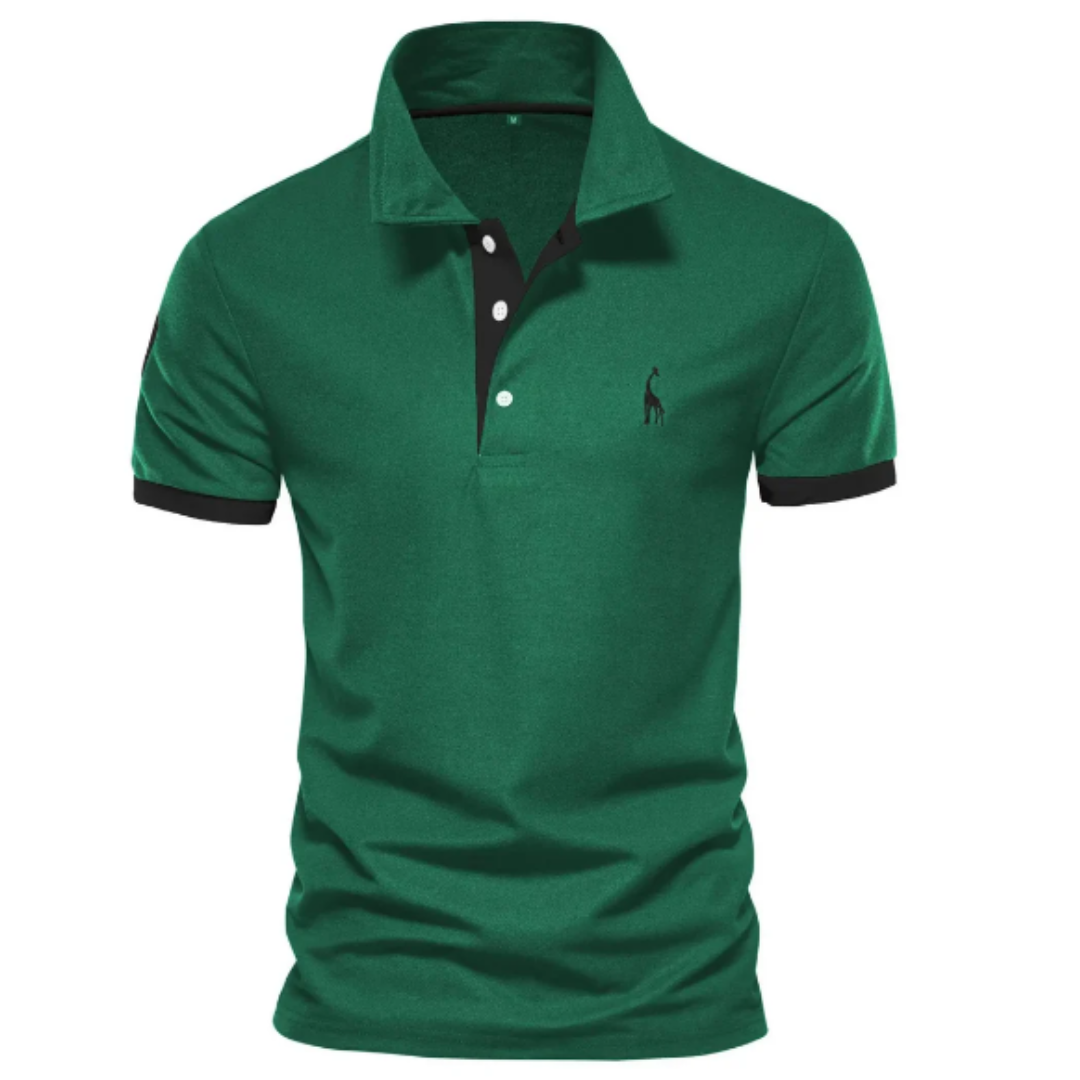 Elmer | Elegant Herre Polo Skjorte - Stilfuld Komfort