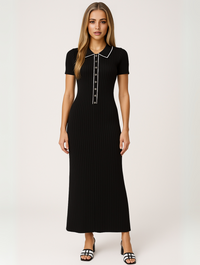 Sheila | Elegant Bodycon Maxi Kjole
