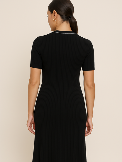 Sheila | Elegant Bodycon Maxi Kjole