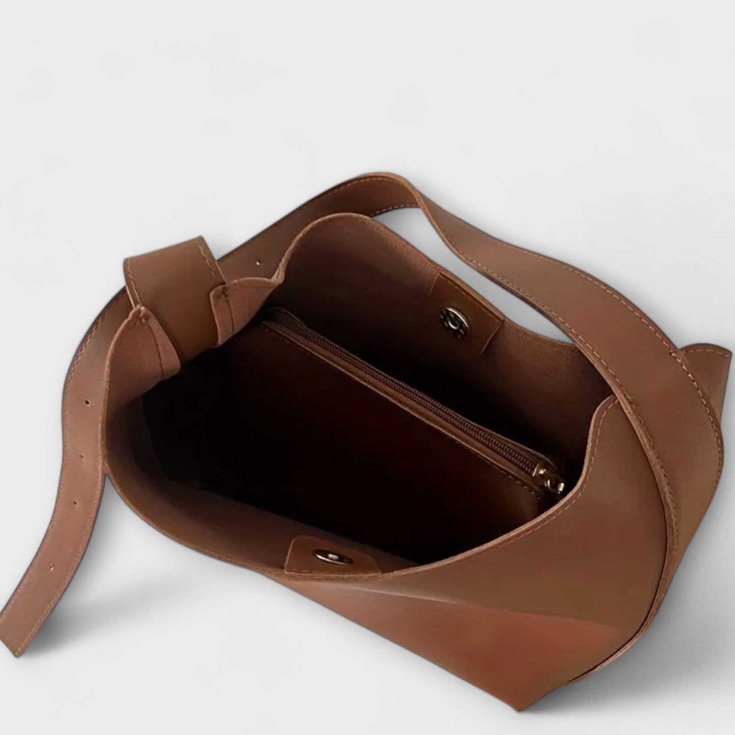 Olivia – Elegant Læder Skuldertaske