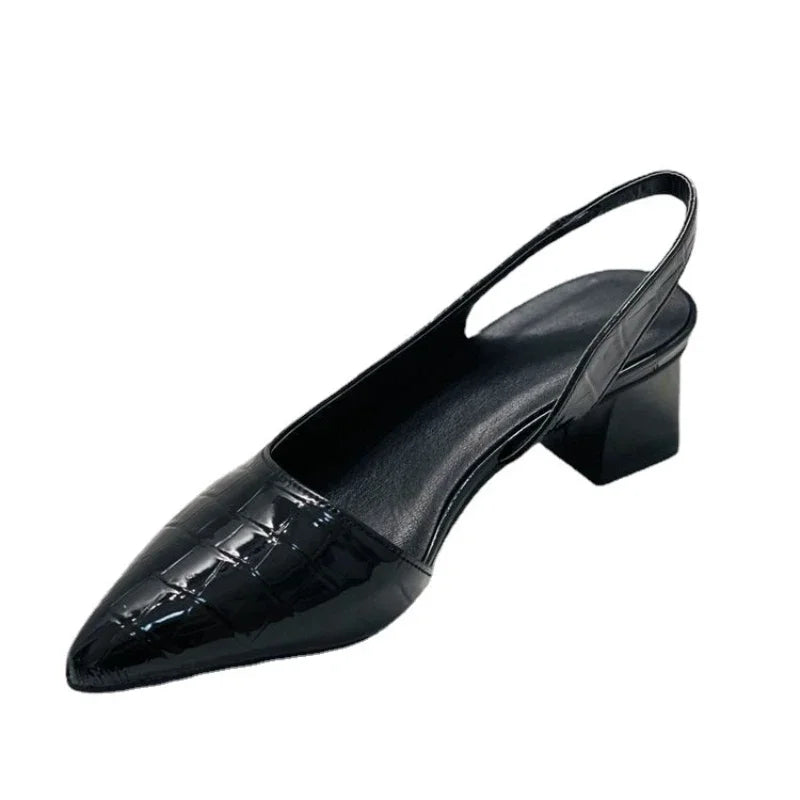 Pernille | Elegant Slingback Pumps til Komfort Hele Dagen