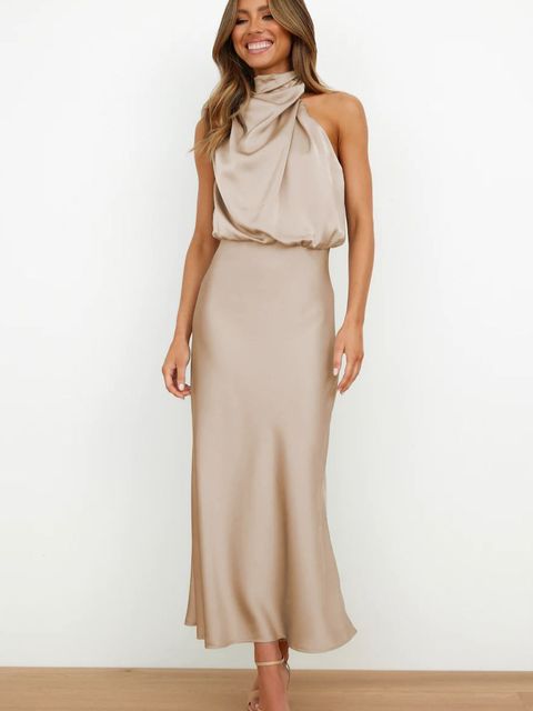 Joan | Elegant Midi Kjole