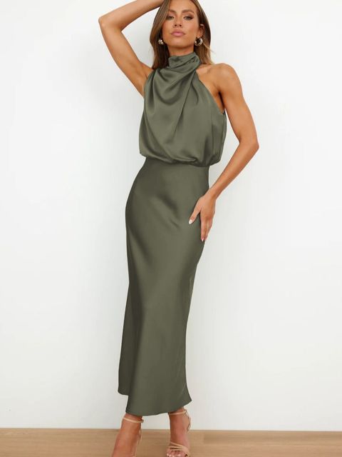 Joan | Elegant Midi Kjole