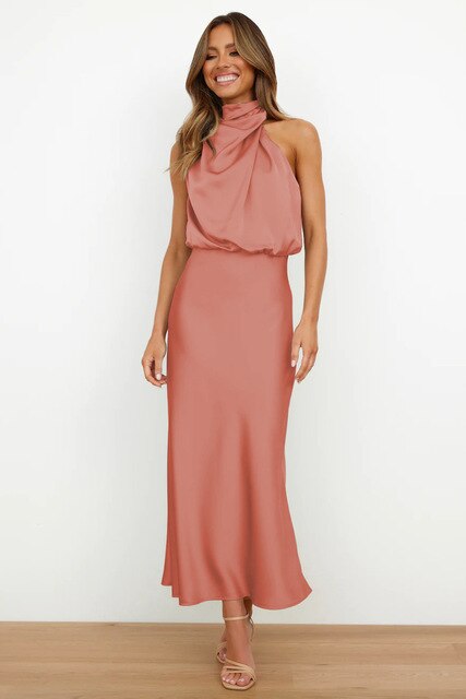 Joan | Elegant Midi Kjole
