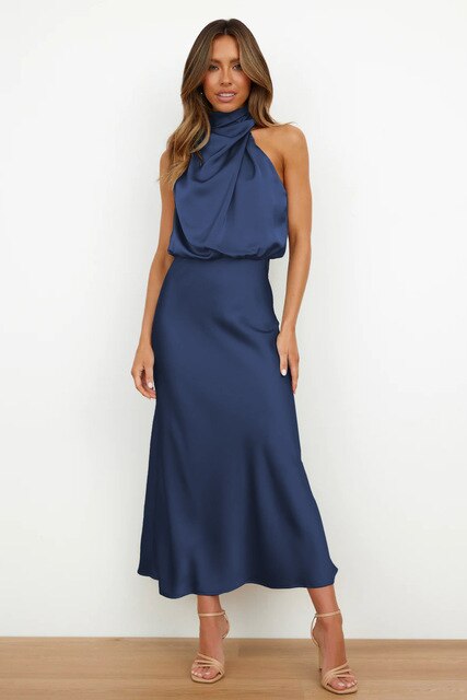 Joan | Elegant Midi Kjole
