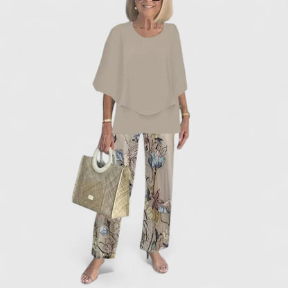 Bella | Kvinders Relaxed Fit To-delt Bukse Sæt
