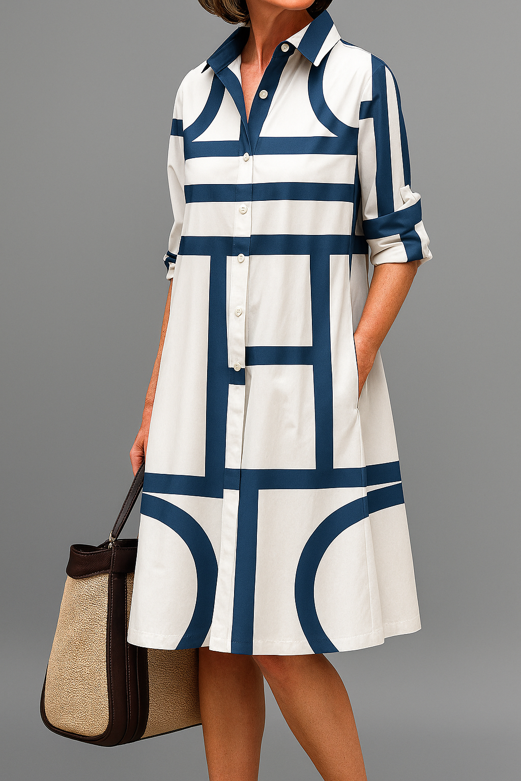 Sienna | Elegant midi kjole
