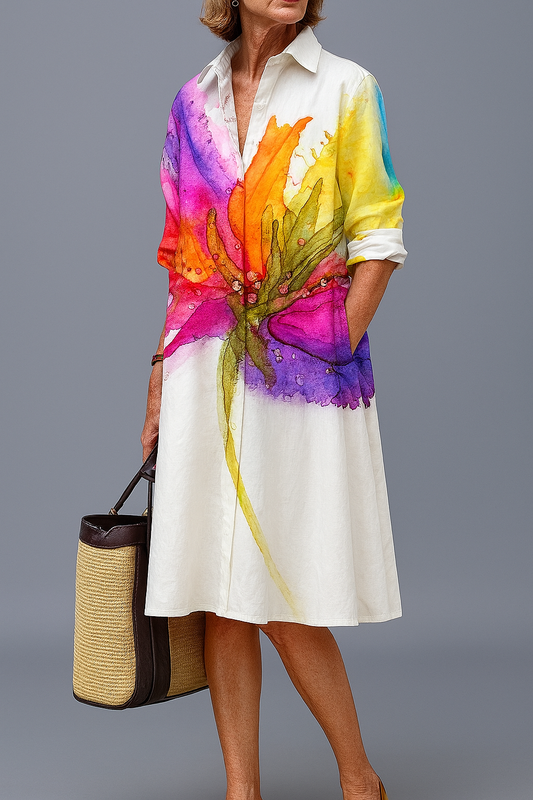Bridget | Elegant midi kjole
