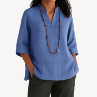 Linda | Elegant Tunika Top til Kvinder