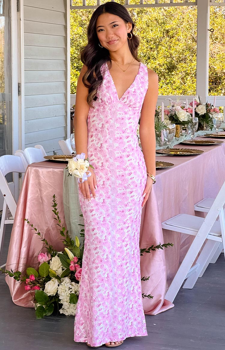 Piper | Elegant Ærmeløs Bryllups Kjole med Blomsterdesign til Kvinder