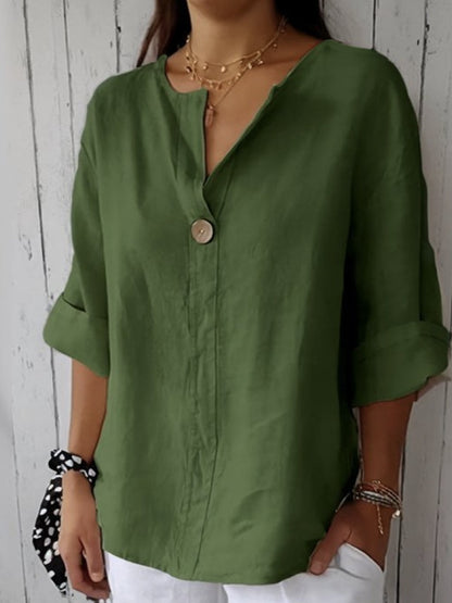 Christine | Kvinders Oversized Knappet Bluse