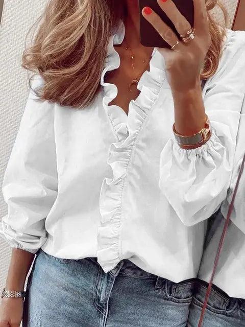 Joy | Elegant Chic Bluse til Enhver Lejlighed