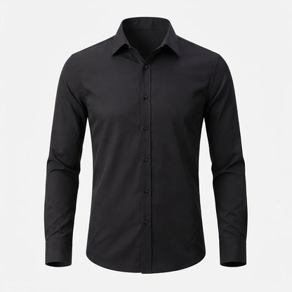 Dennis | Herre Slim-Fit Langærmet Skjorte