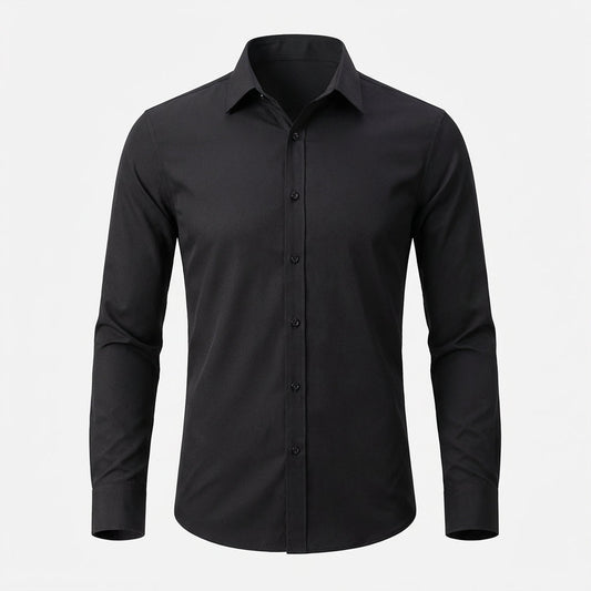 Dennis | Herre Slim-Fit Langærmet Skjorte
