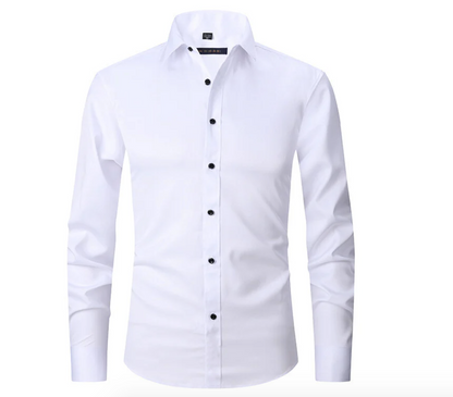 Dennis | Herre Slim-Fit Langærmet Skjorte