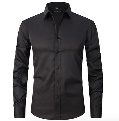 Dennis | Herre Slim-Fit Langærmet Skjorte