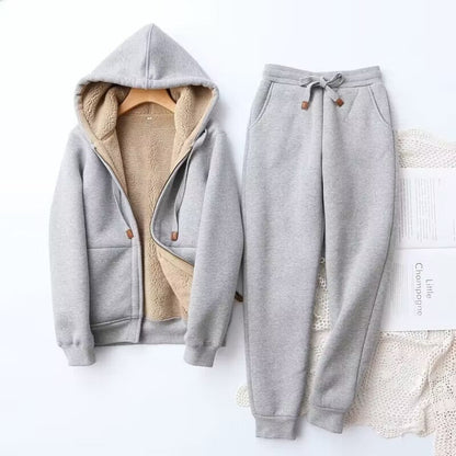 Riley | Kvinders Zip-Up Hoodie Loungewear Sæt