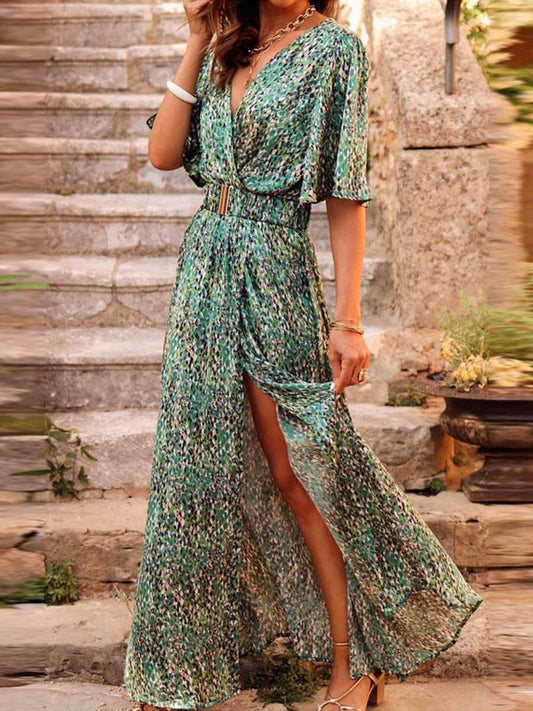 Katherine | Elegant Flowy Style Kjole Perfekt til Enhver Lejlighed