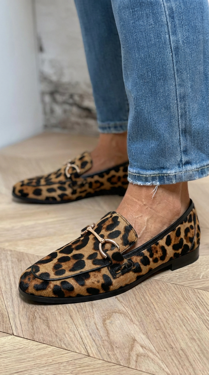 Adrianna - Leopardmoccasiner